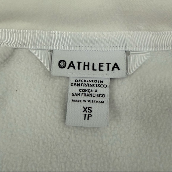 Women’s Athleta Triumph Hoodie Full Zip Jacket Thumbholes Size XS - Picture 12 of 16